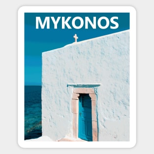 Mykonos Sticker